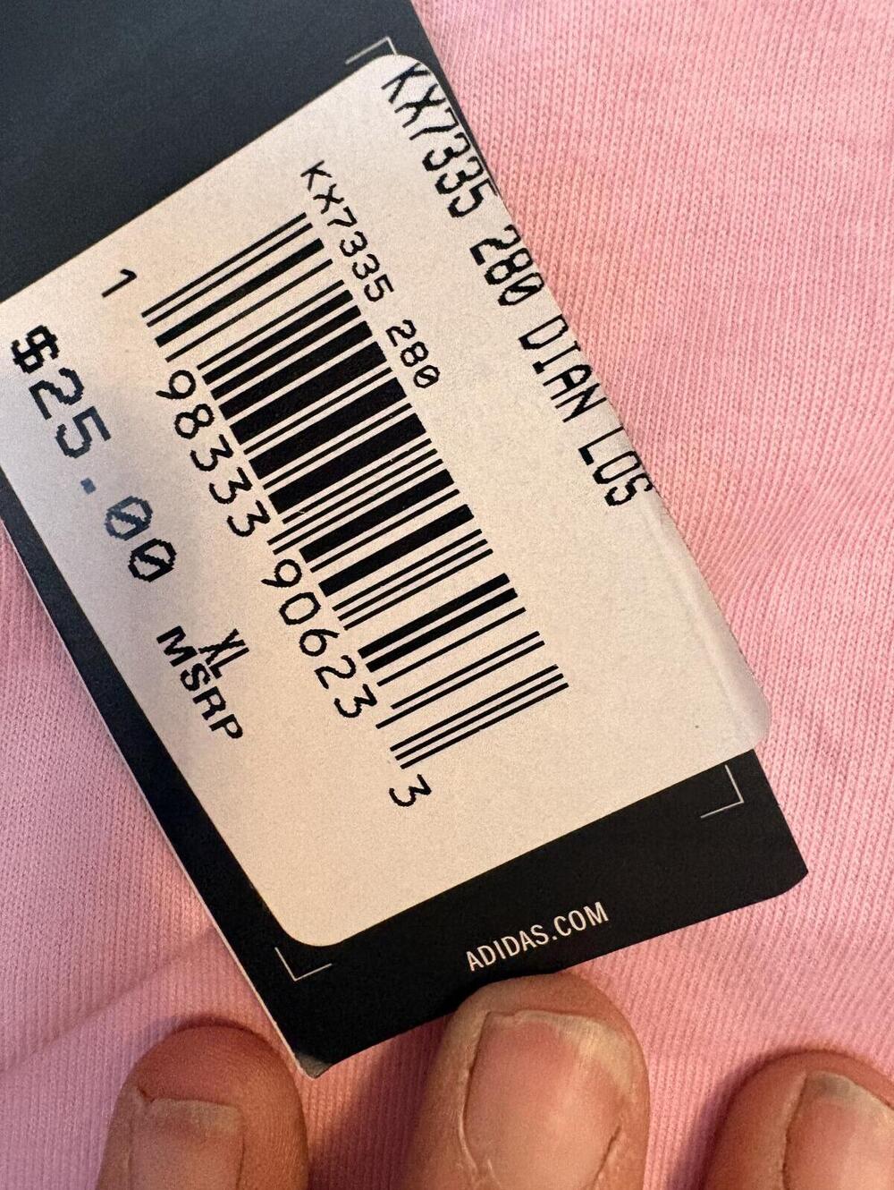 adidas Pink Graphic Logo T-Shirt with Tags - Picture 6 of 15
